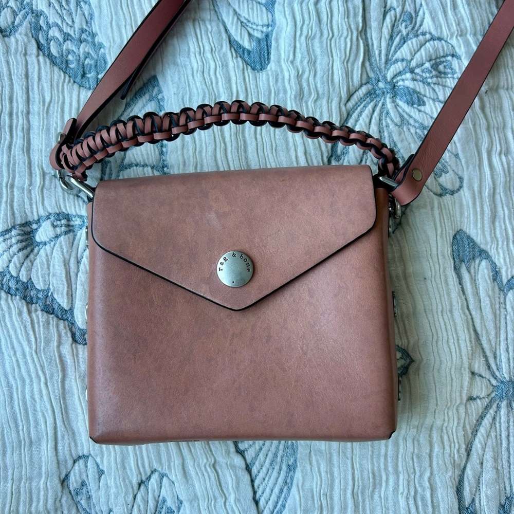 Rag & Bone light pink crossbody bag